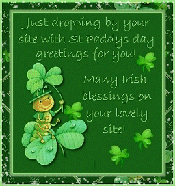St. Patrick's Day Myspace Comments